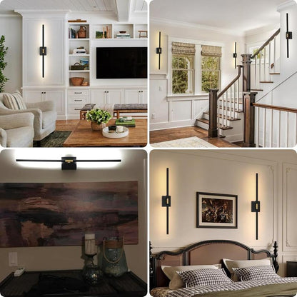 Wireless Battery-Operated Wall Sconces